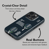 Adidas Drive 33 Blue Padel Phone Case