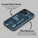 Adidas Drive 33 Blue Padel Phone Case
