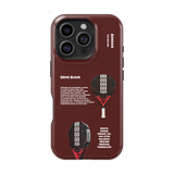Adidas Drive Black Padel Phone Case