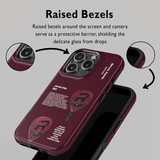 Royal Padel Japan Pro Red Padel Phone Case