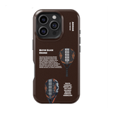 Adidas Match Black Orange Padel Phone Case