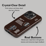 Adidas Match Black Orange Padel Phone Case