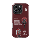 Nox X Zero Red Padel Phone Case